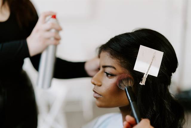 Dimensional brunette hair color